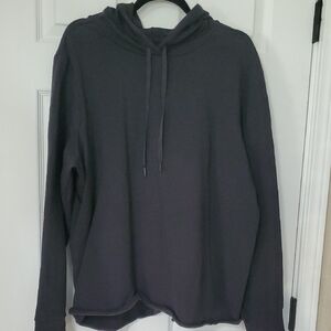Women's Dark Gray Hoodie Sweatshirt